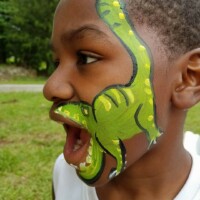 Party Animals Georgia face paint