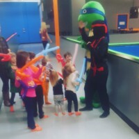 Party Animals Georgia Ninja Turtle