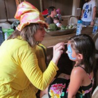 Party Animals Georgia face paint